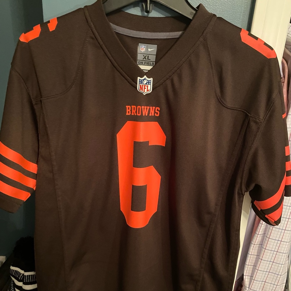 Nike Brown Cleveland Browns Youth XL Baker Mayfield Jersey #6